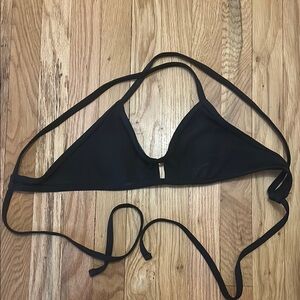 Black Triangle Bikini Top